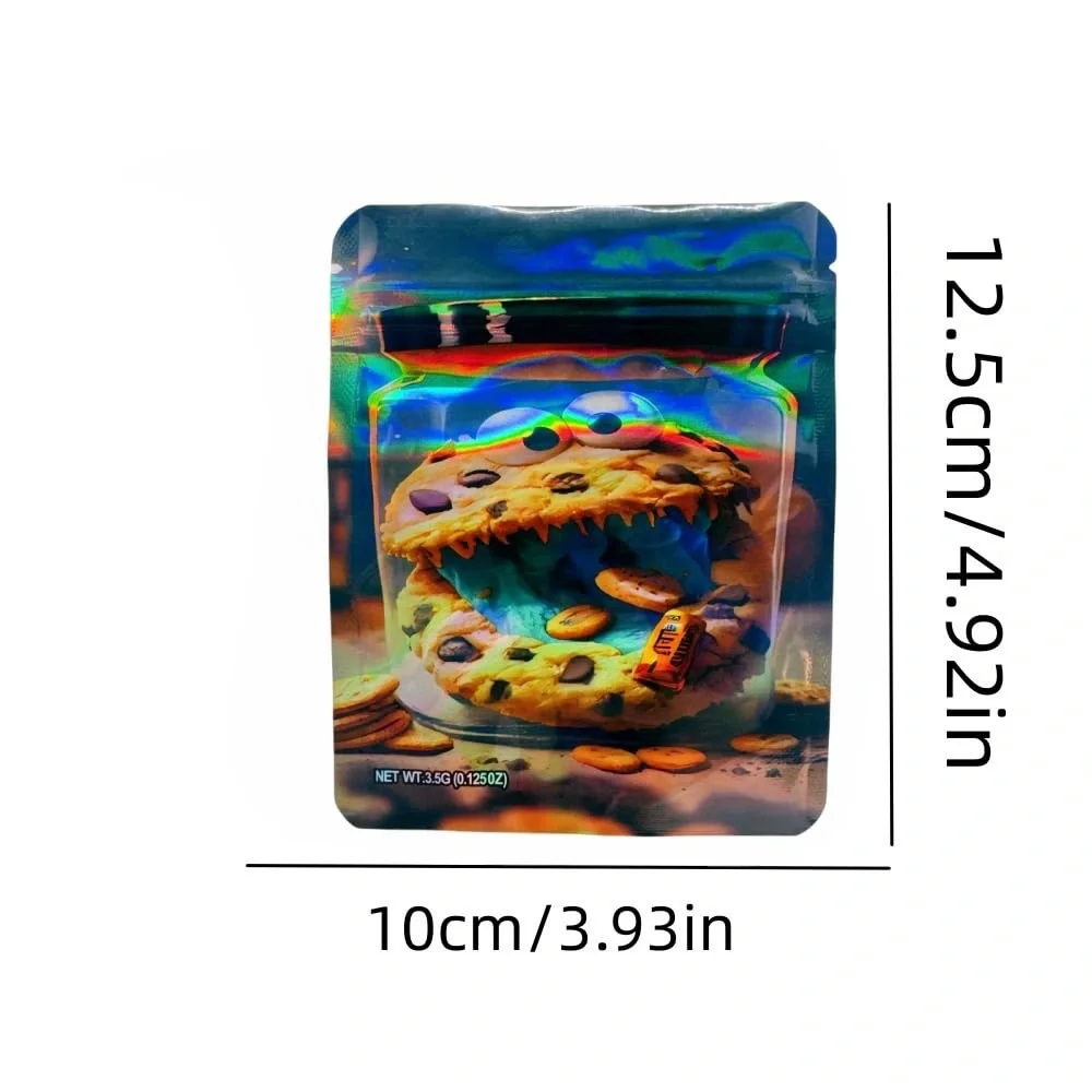 Holographic Cookie Monster Storage Boxes and Bags